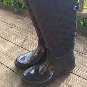 Coach Rainboots